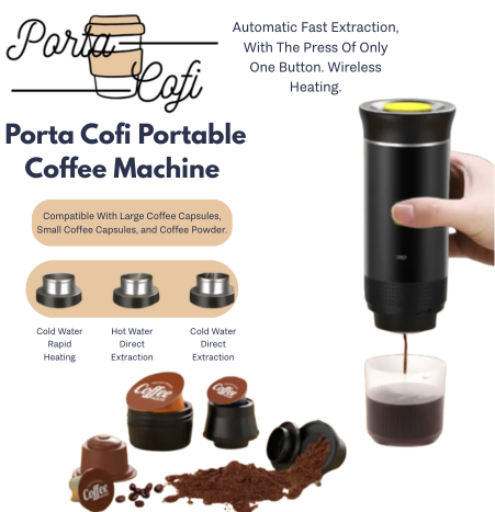 Porta Cofi Portable Coffee Machine